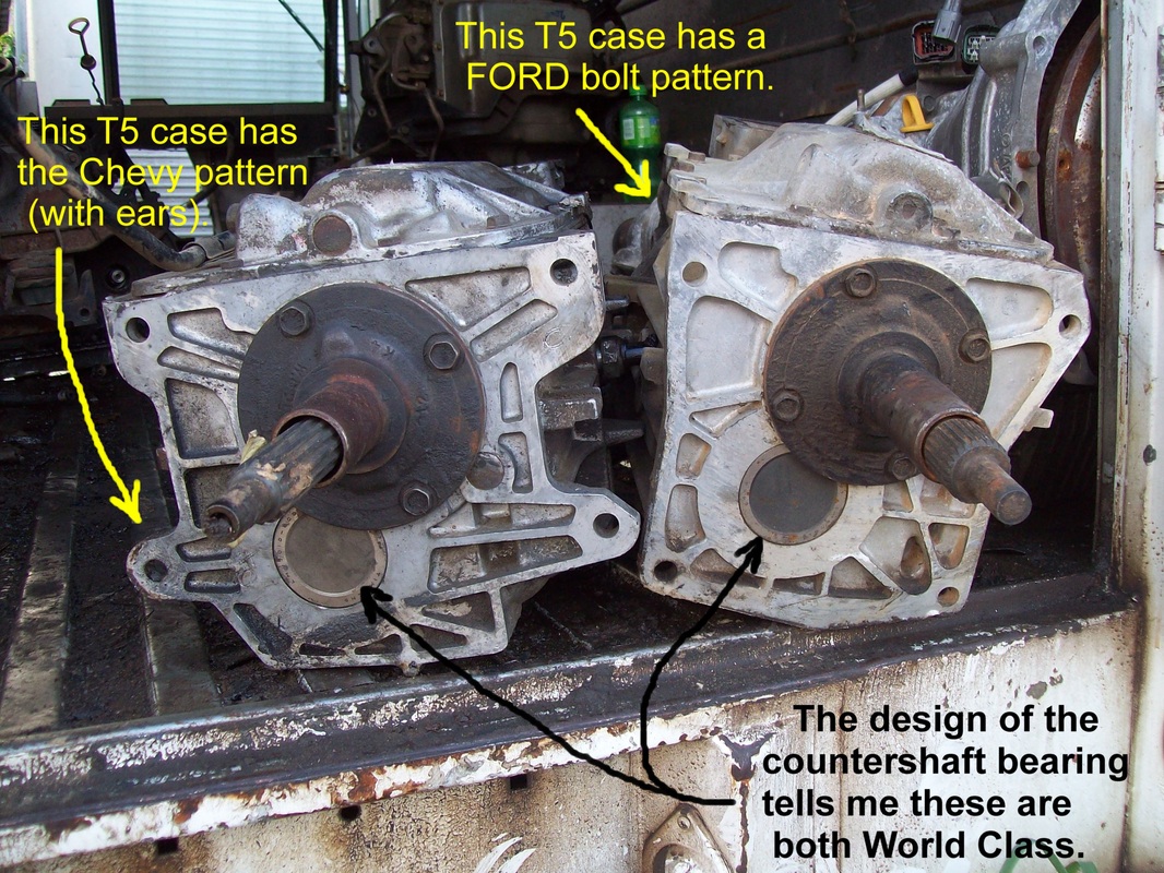 How do you identify different Chevy transmissions?